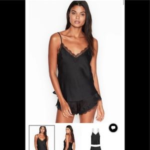 Victoria secret satin & lace set